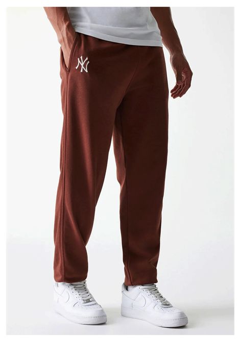 New Era New York Yankees MLB Midi League Essential Joggers Brown Men NEW ERA | Pants | 60684472-